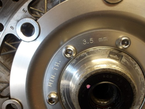 Felga koło przód J17M/CxMT3.50 HONDA VTX 1800 S 02-05r   PN. 44650-MCV-A11