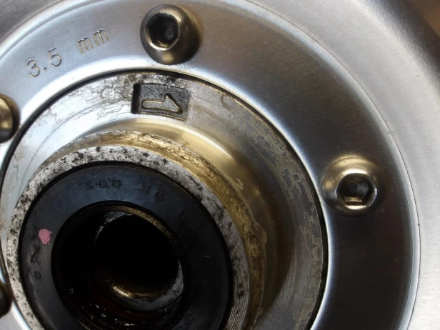 Felga koło przód J17M/CxMT3.50 HONDA VTX 1800 S 02-05r   PN. 44650-MCV-A11