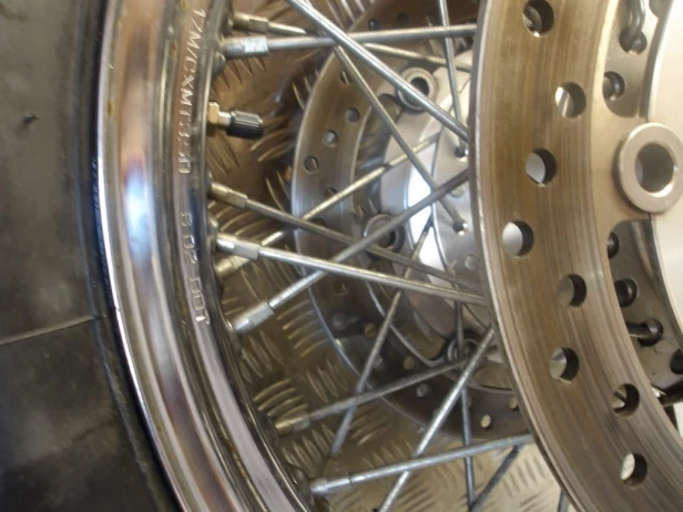 Felga koło przód J17M/CxMT3.50 HONDA VTX 1800 S 02-05r   PN. 44650-MCV-A11