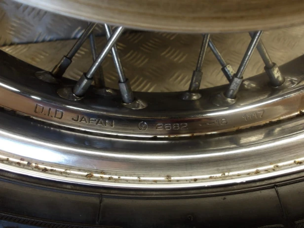 Felga koło przód J17M/CxMT3.50 HONDA VTX 1800 S 02-05r   PN. 44650-MCV-A11