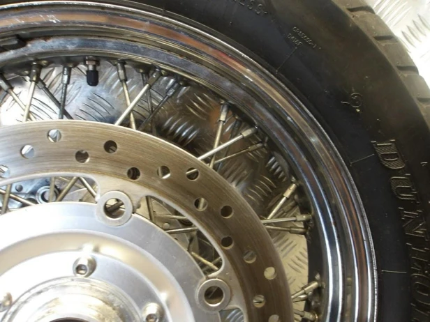 Felga koło przód J17M/CxMT3.50 HONDA VTX 1800 S 02-05r   PN. 44650-MCV-A11