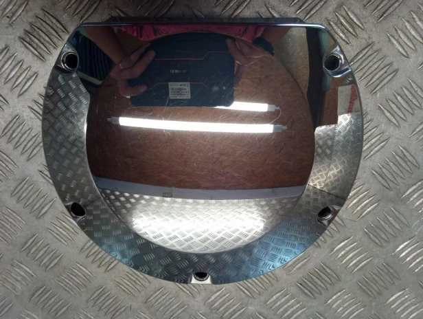 Osłona dekiel chrom silnika prawy HONDA VTX 1300 C/R/S/T 03-09r   PN. 11340-MEM-671
