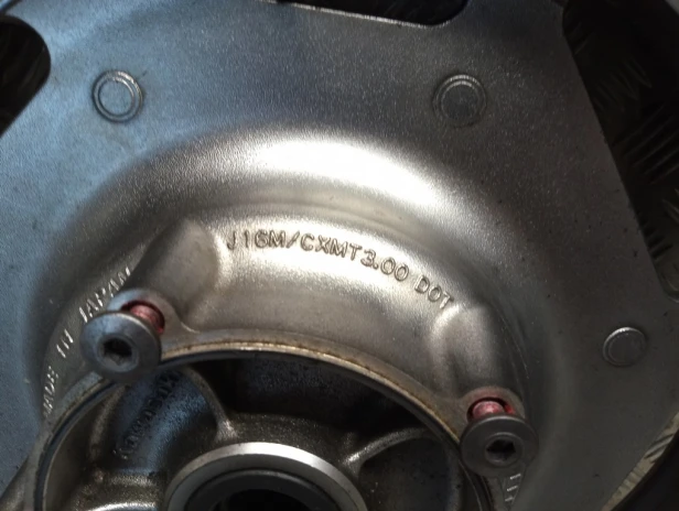 Felga koło przód J16M/CxMT3.00 KAWASAKI VN 1600 VULCAN CLASSIC 03-08r   PN. 41073-0031