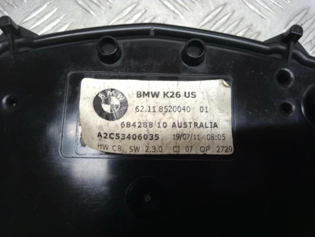 Licznik zegary MPH BMW R 1200RT K26 10-14r   PN. 62118520040