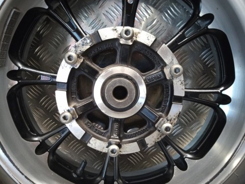 Felga koło tył J16M/CxMT4.50 YAMAHA XVS 950 MIDNIGHT STAR 09-17r   PN. 5S7-25338-01
