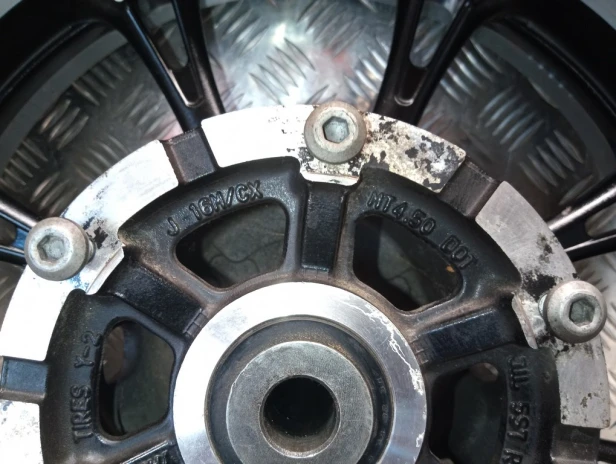 Felga koło tył J16M/CxMT4.50 YAMAHA XVS 950 MIDNIGHT STAR 09-17r   PN. 5S7-25338-01