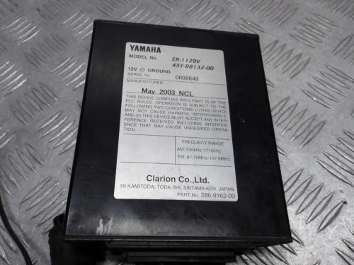 Radio moduł radia Amp Power YAMAHA XVZ 1300 ROYAL STAR VENTURE 99-13r   PN. 4XY-88132-01