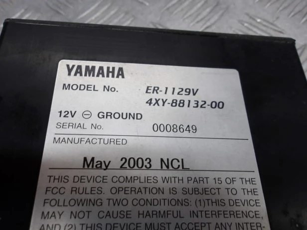 Radio moduł radia Amp Power YAMAHA XVZ 1300 ROYAL STAR VENTURE 99-13r   PN. 4XY-88132-01
