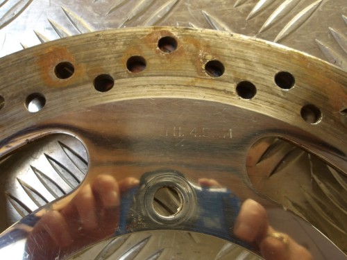 Tarcza hamulca przód 4.7mm CHROM I KAWASAKI VN 2000 VULCAN 04-10r   PN. 41080-0095-CM