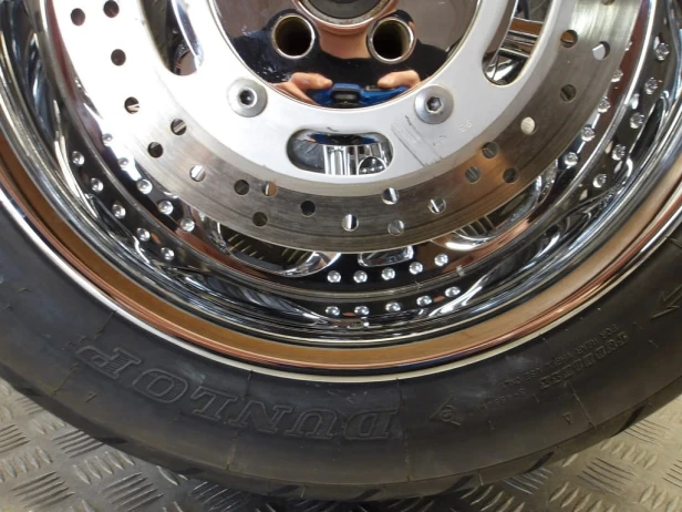 Koło felga akcesoryjna chrom 16" KAWASAKI VN 900 VULCAN CUSTOM 07-24r